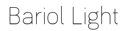 Bariol Light