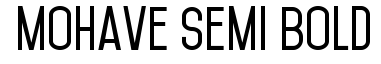 Mohave Semi Bold