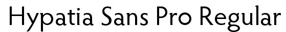 Hypatia Sans Pro