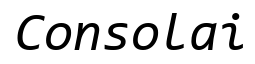 Consolas Italic