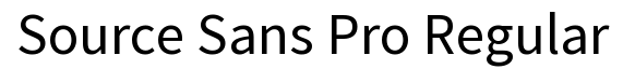 Source Sans Pro