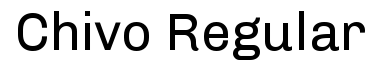 Chivo-Black Italic