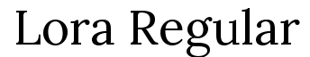 Lora Bold Italic