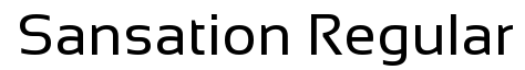 Sansation Light Italic
