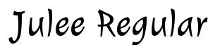 Julee-Regular