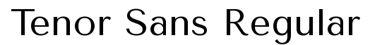 Tenor Sans