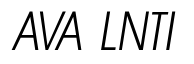 A_Avante Lt Nr Thin Italic