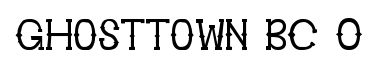 Ghosttown BC