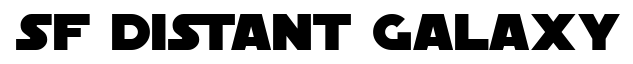 SF Distant Galaxy Outline