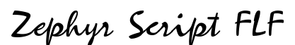 Zephyr Script FLF