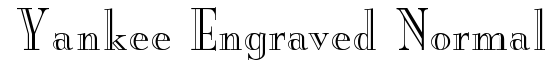 Yankee Engraved Normal