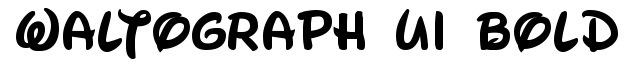Waltograph UI Bold