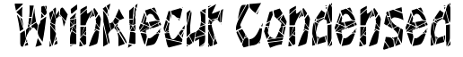 Wrinklecut Condensed