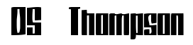 DS Thompson