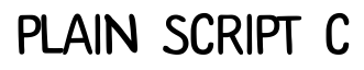 Plain Script C