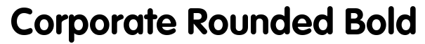 Corporate Rounded Bold