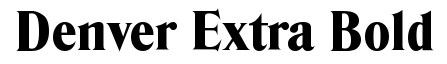 Denver-Extra Bold