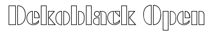 Dekoblack-Open