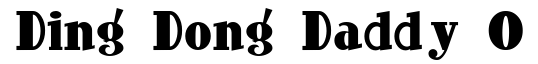 Ding-Dong Daddy O