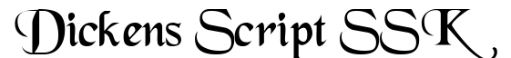 Dickens Script SSK