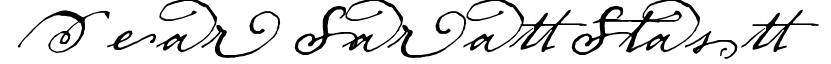 Dear Sarah Swash