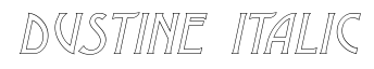 Dustine Kursiv