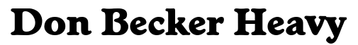 Don Becker-Heavy