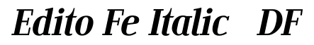 Edito Fe Italic PDF