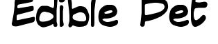 Edible Pet