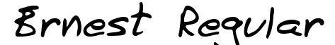 Ernest Regular