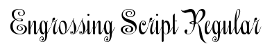 Engrossing Script-Regular