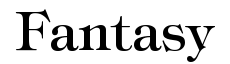 Fantasy
