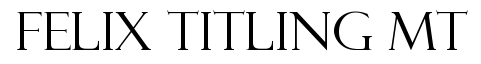 Felix Titling MT