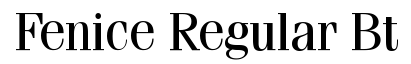 Fenice Regular BT