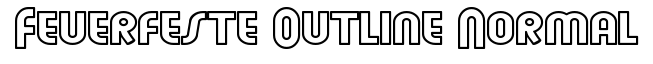 Feuerfeste Outline Normal