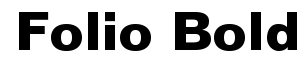 Folio Bold