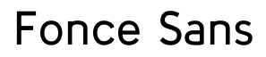 Fonce Sans