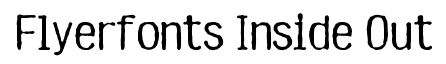 Flyerfonts-Inside Out