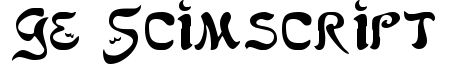 GE Scimscript