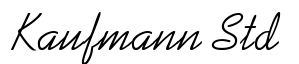 Kaufmann Std Roman