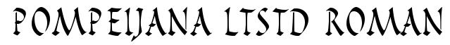 Pompeijana LT Std Roman