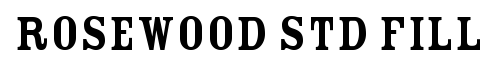 Rosewood Std Fill
