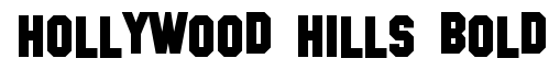 Hollywood Hills Bold