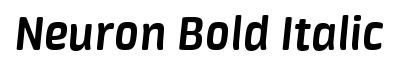 Neuron Bold Italic