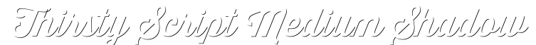 Thirsty Script Medium Shd