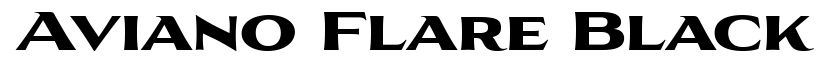 Aviano Flare Black