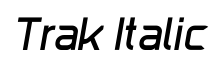 Trak Italic