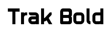 Trak Bold