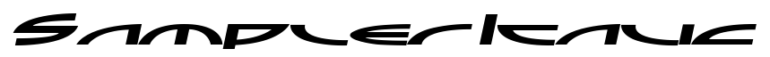 Sampler Italic