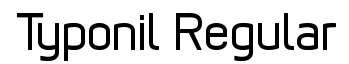Typonil Regular